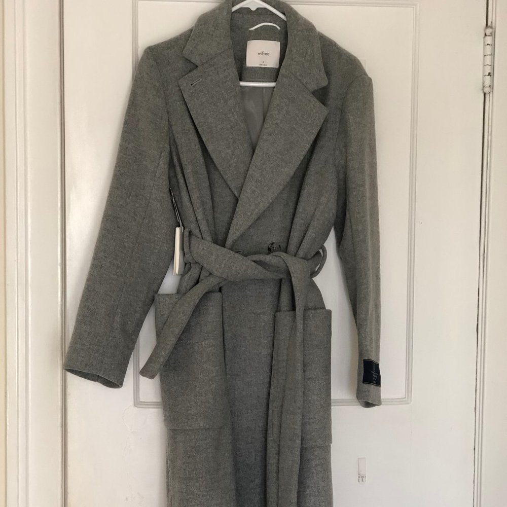 Grey Peacoat